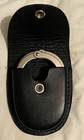 Smith & Wesson Model 100-1 Hinged Handcuffs w/ LawPro Leather Case USA — photo 1
