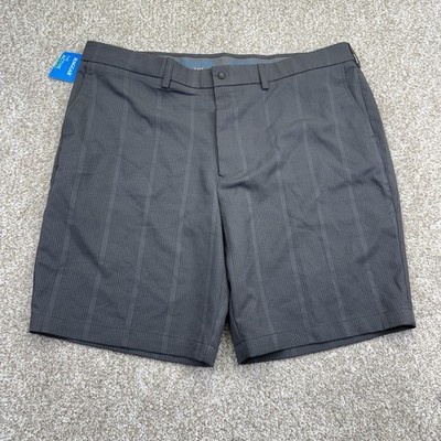 NEW Haggar The Active Series Golf Shorts Mens Size 42 (Waist 41) Gray