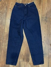 NWT Vintage Route 66 Women's 7/8 Long High Waist Denim Mom Jeans 100 Cotton USA