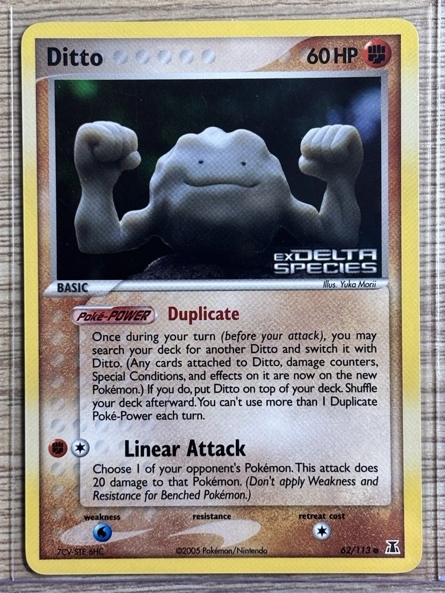 【ARS AU 真贋鑑定】英語版メタモン Ditto 62/113 Ditto 62/113 Delta Species for sale | eBay
