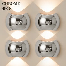 4x LED Motion Sensor Lights PIR Wireless Night Light Battery Cabinet Stair Lamps