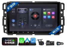 Autoradio Android 8" QLED 6+64G per Silverado 3500HD 2007-2013 wireless CarPlay