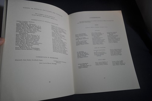 1953 Penn State Commencement Program - Picture 7 of 10
