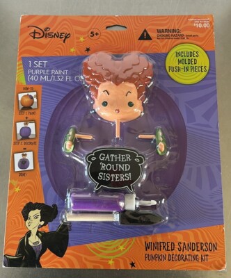 Halloween Disney hocus pocus winifred sanderson pumpkin decorating kit ...