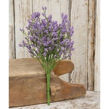Country Primitive Purple Astilbe Floral Bush 20" Stem Bush