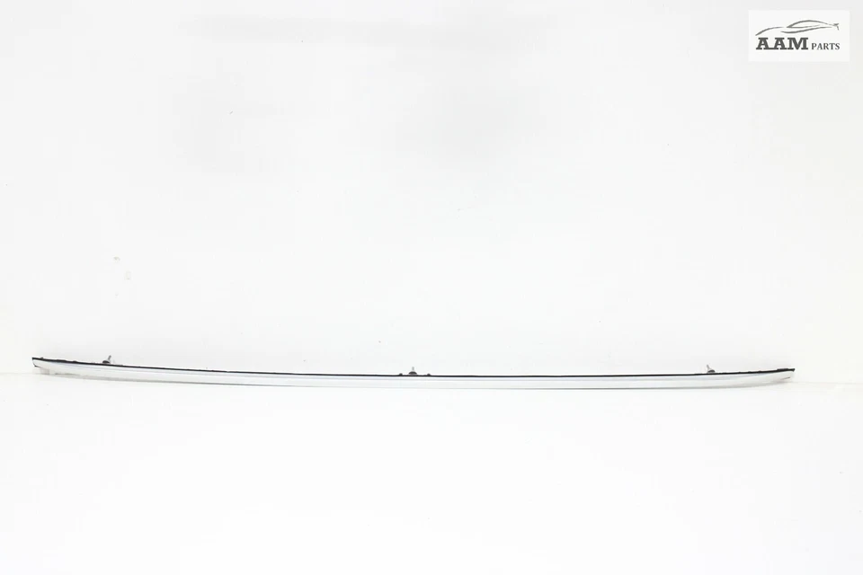 BMW X5 F15 2014-2018 portaequipajes lateral derecho moldura plata OEM Foto 3 de 4