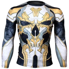 BTOPERFORM [FX-131Y] Compression Under Skin Tight Base layer MMA Rash guard  Gym
