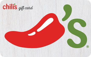 Chili's Pre-Owned Gift Card $25 - 15% OFF - US Mail Delivery - Paper or Plastic