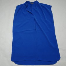 Vince Size XXS Popover Shift Dress Tunic Split V-neck with Pockets