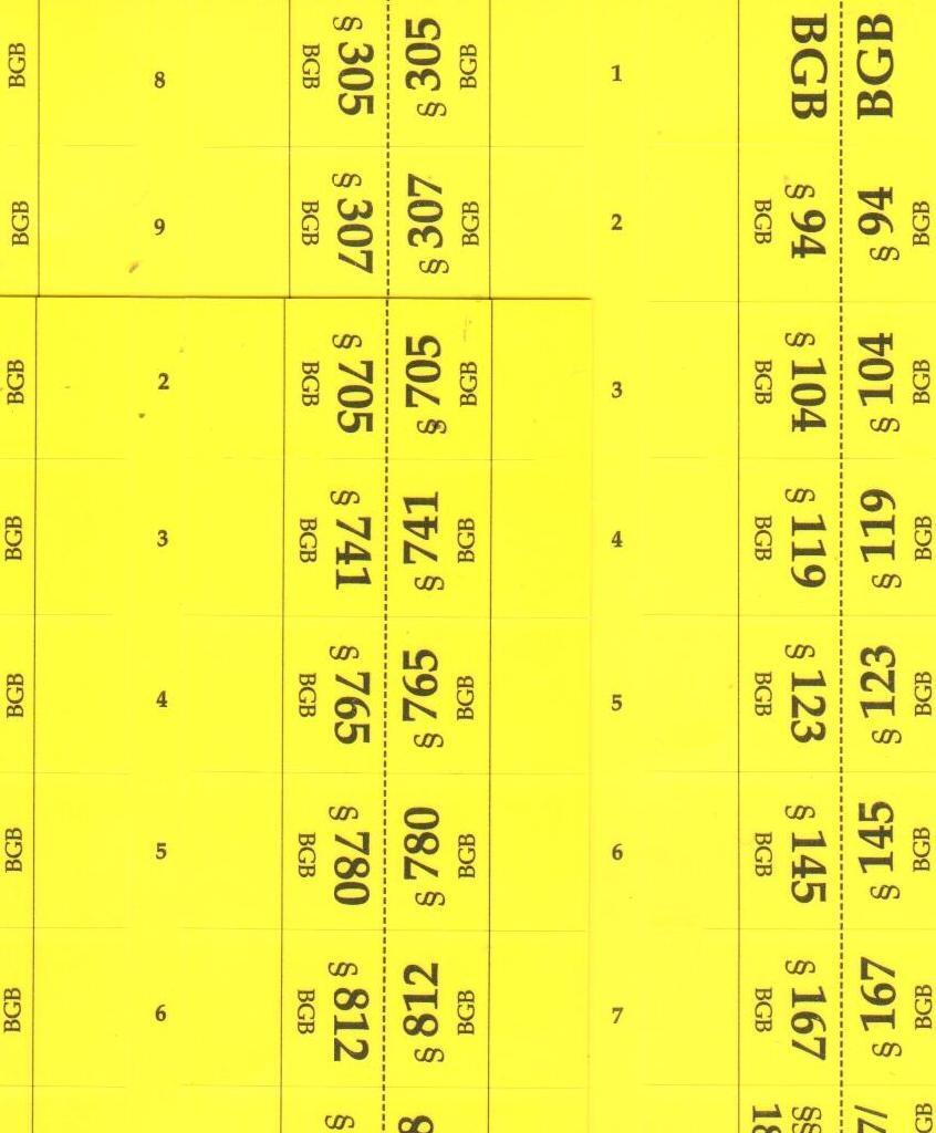 Dürckheimregister® Bgb // Grüneberg - 2. Staatsexamen Constantin