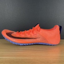 SZ 13  Nike Zoom Superfly Elite 2 Sprinting Track Spikes Bright Mango Orange
