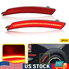 2X LED Red Rear Side Marker Light Bumper Reflector Lamp LH RH For MINI Cooper