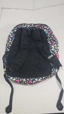black heart jansport backpack JS0A352LGY6 Big Break, Polyester, Happy Hearts Home & Kitchen at school JanSport, Happy Hearts Black, One