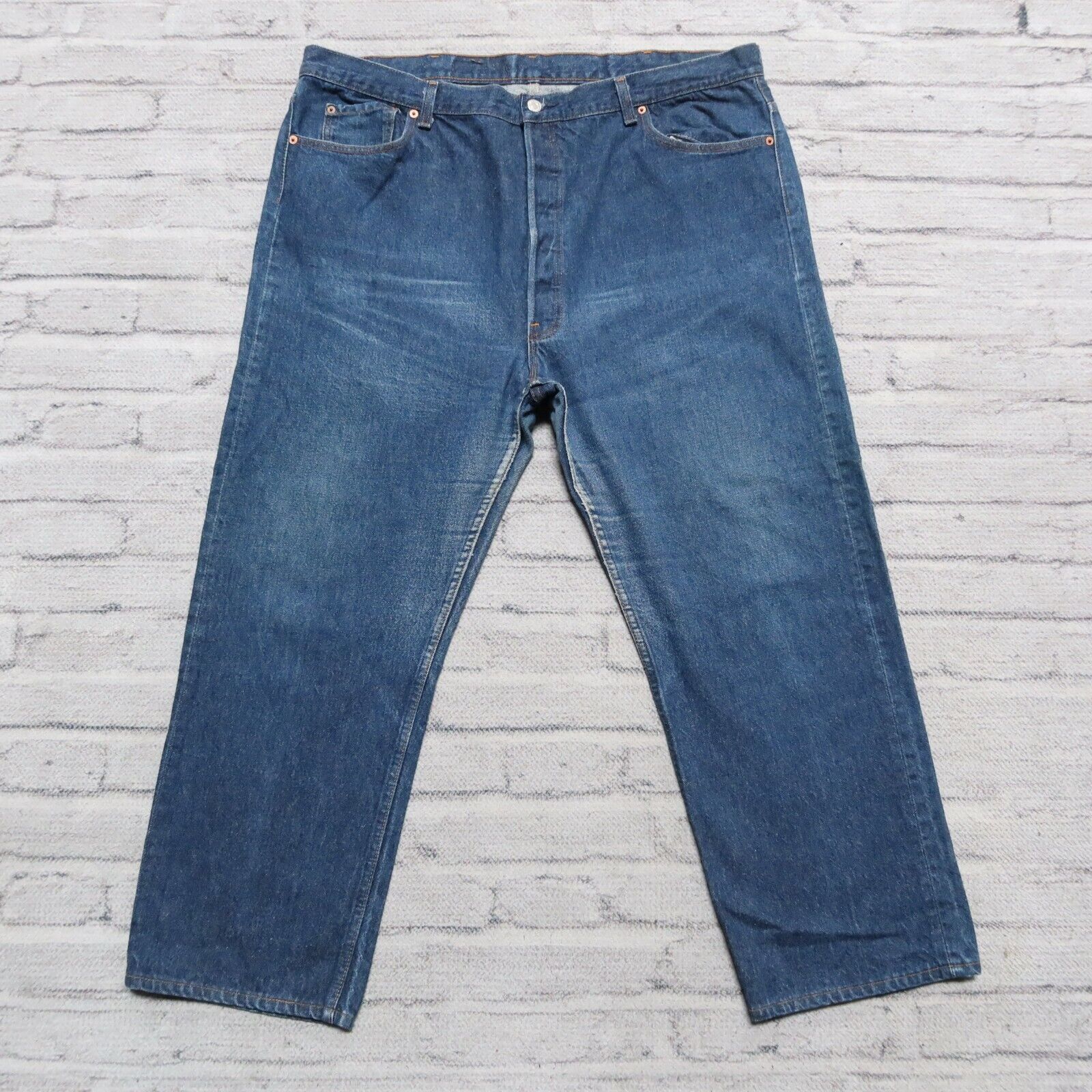 Vintage 90s Levis 501 Denim Jeans Made in USA Medium Wash | eBay