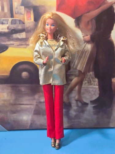 Barbie Fashion Photo 1977 - Mattel #2210 - Poupée Vintage Avec Accessoires - Collectionneur