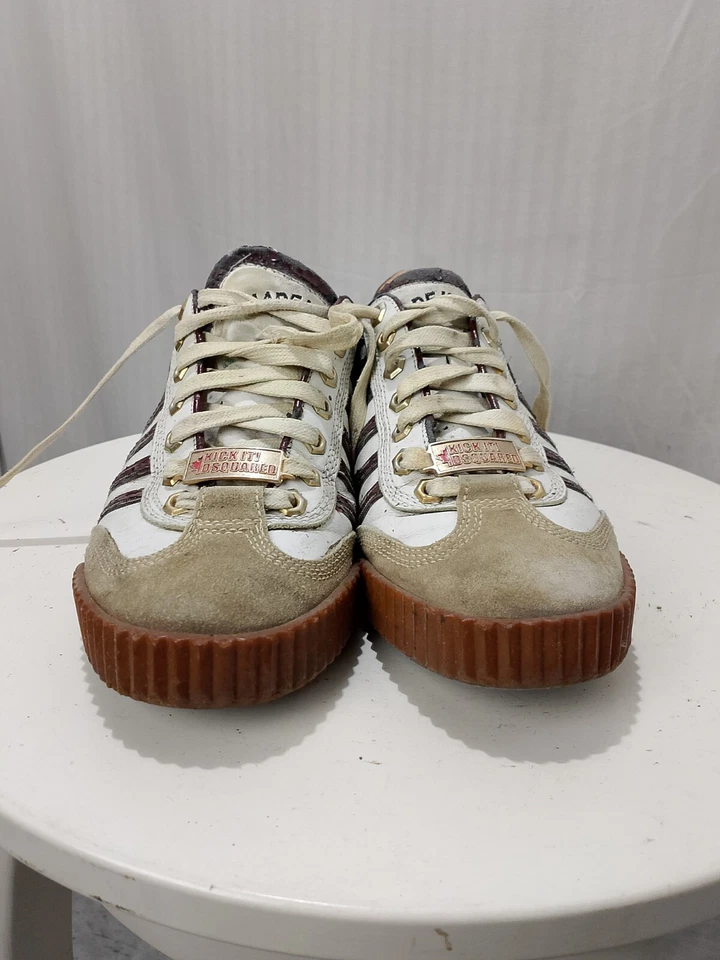 Articolo e3192 scarpe uomo Dsquared2 multicolore, numero 41, la parte posteriore - Immagine 2 di 4