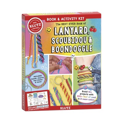 The Ever Book of Lanyard Scoubidou and Boondoggle Craft Kit
