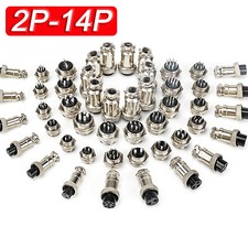  GX12 GX16 GX20 GX25 GX30 2-14 Pin Stecker Bu...