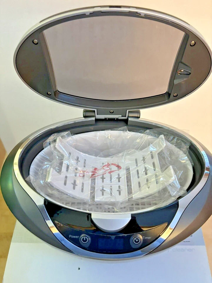 Jewelry Cleaner Brookstone Ultrasonic Brand NEW In Box 572545 - Image 4 of 4