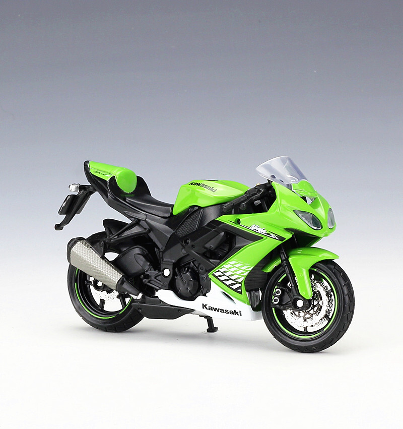 Maisto 1:18 Kawasaki Ninja ZX-10R Motorcycle Bike Model New In Box | UK