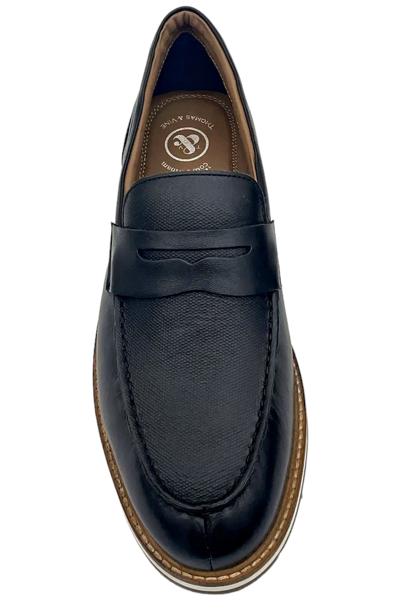 Thomas & Vine Watkins Slip-On Thomas & Vine Mens Watkins Slip-on Penny Loafer, Widths  main image 2