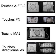Touche de Clavier Français pour HP ProBook 430 G5 / 440 G5 / 450 G5 / 470 G5