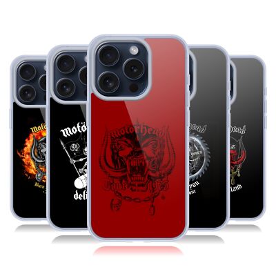 OFFIZIELLE MOTORHEAD TOURS GELHÜLLE KOMPATIBEL MIT APPLE iPHONE HANDYS & MAGSAFE