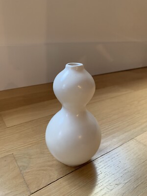 Jonathan Adler for Barnes & Noble Small Vase Modern Mcm White Bone
