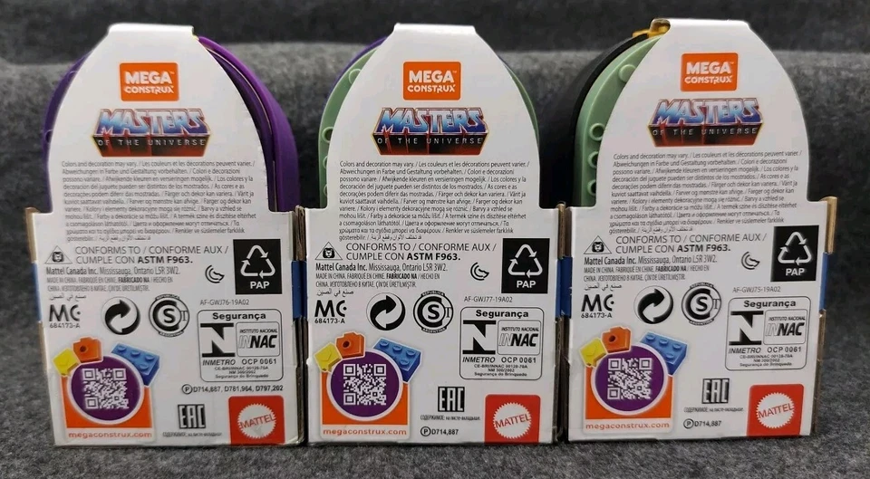 LOTE MOTU de 3 juegos MEGA Construx Masters of the Universe 76, 77, 78 He-Man Foto 2 de 3