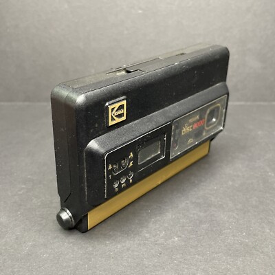 Kodak Disc 8000 フィルムカメラ フィルムパック付き　珍品 Vintage 1982 Kodak Disc 8000 Black Built-in Electronic Flash Lens