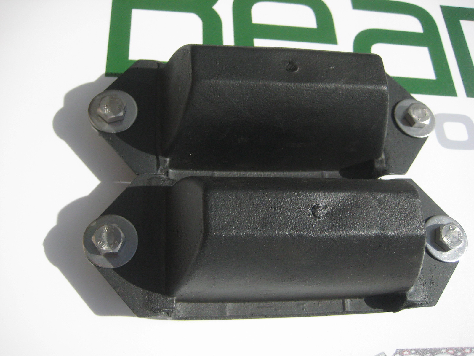 Land Rover Defender 90, 110, Rear Axle Bump Stops OEM SPEC + Stainless ...