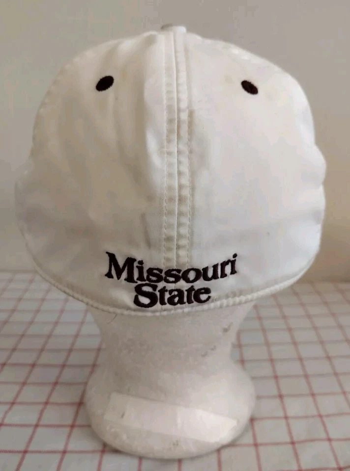 Missouri State University MSU Bears Cap Hat Purple White Size M/L Embroidered - Image 4 of 4