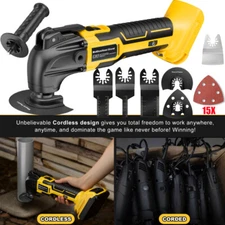For DeWALT 20V MAX Cordless Brushless 6 Speeds Oscillating Tool Oscillating Saw