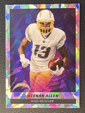 2021 Panini NFL Sticker And Card Collection Cracked Ice Foil #280 Keenan Allen