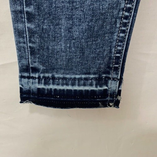 Justice Pull-On Destroyed Stretch Jeggings in Medium Dark Wash 8 or 10 - Picture 3 of 6