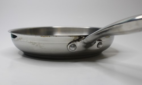 Utensilios de cocina Wolfgang Puck 10" omleta salteador sartén 18-10 acero inoxidable - Imagen 4 de 11