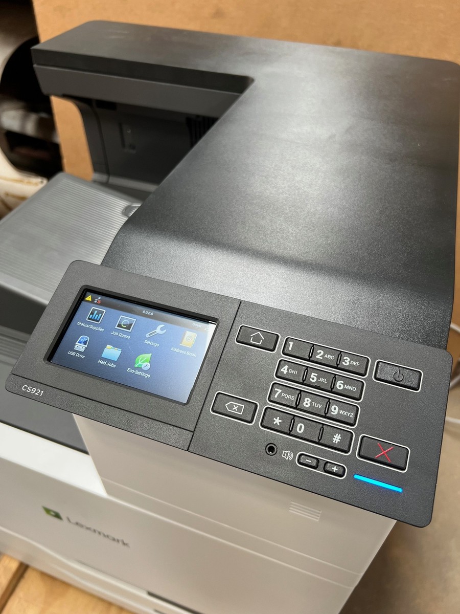 CS921DE Color Laser Printer 5059-130 Lexmark | eBay