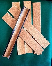 1 TWEETEN 9 INCH METAL POOL CUE TIP TRIMMER / SCUFFER / SHAPER w/ 6 Sandpapers