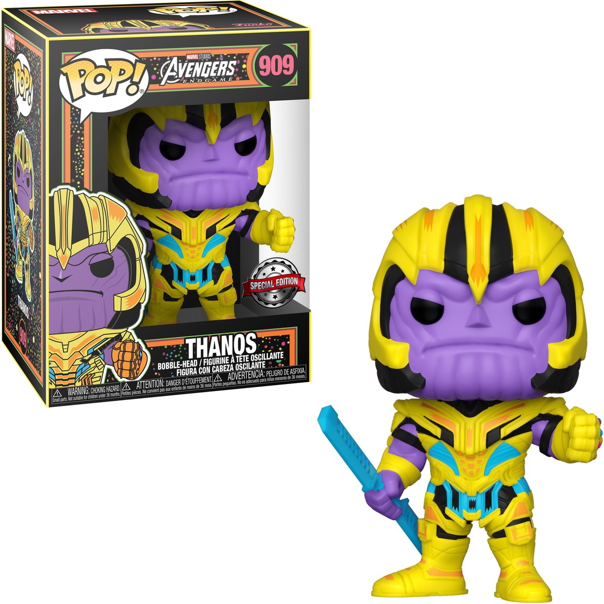 Marvel Avengers Endgame Thanos 909 Special Edition Funko Pop! Vinyl  Figure