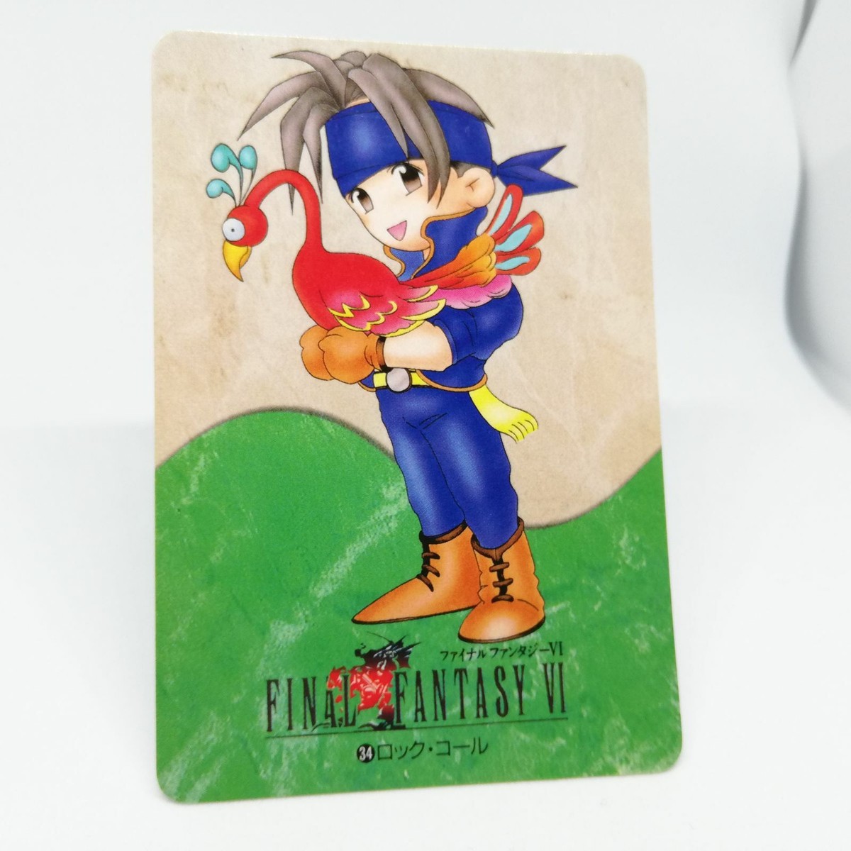 Rock Call 34 Finalfantasy Ⅵ 6 Card BANDAI 1994 Square Japan