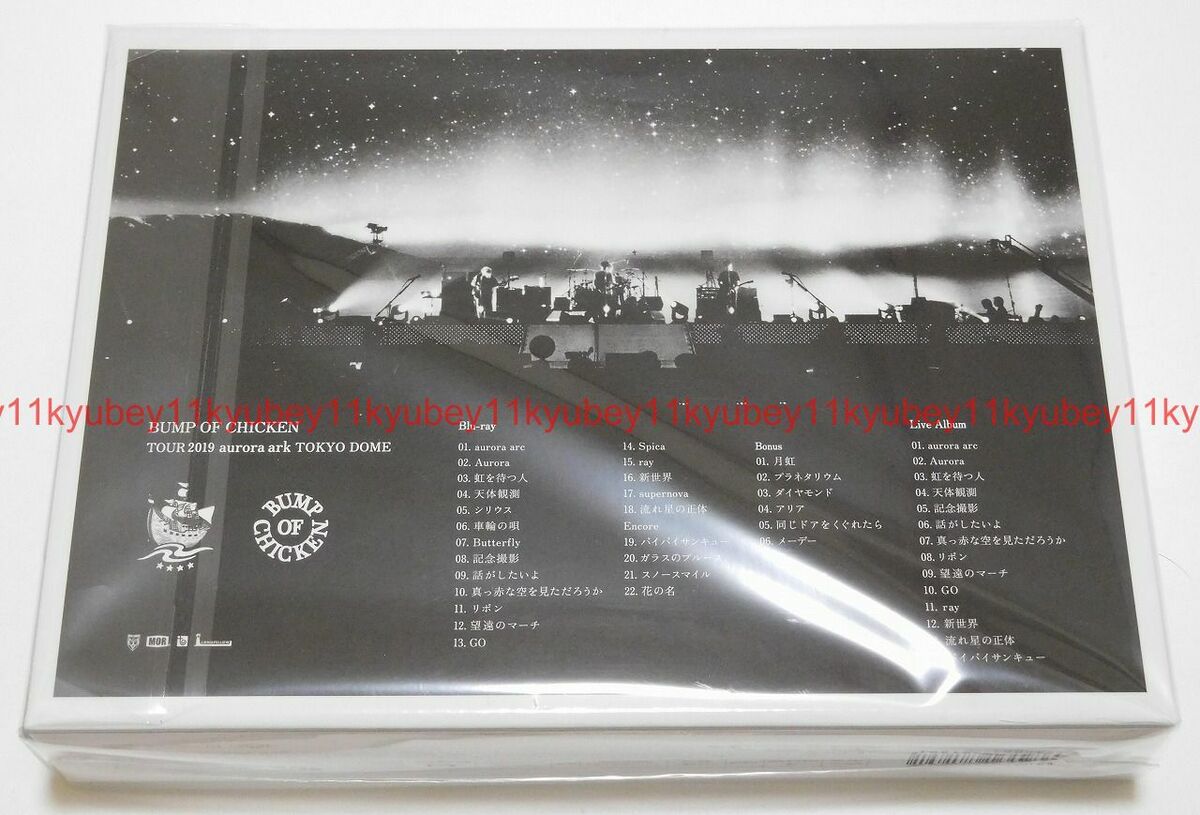 New BUMP OF CHICKEN TOUR 2019 aurora ark TOKYO DOME Blu-ray CD