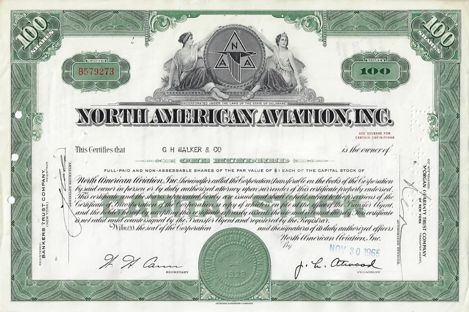 North American Aviation Inc., Delaware - Bild 1 von 1