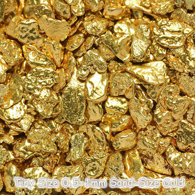 TVs Gold Rush Tiny Size 0.5-1mm #.5-6 10 pcs Alaska Natural Gold