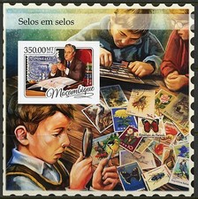 MOZAMBIQUE 2016 STAMP COLLECTING IMPERF SOUVENIR SHEETWITH FRANKLIN D.ROOSEVELT