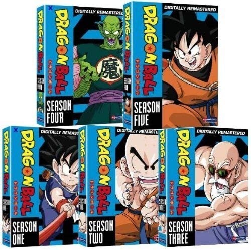 Dragon Ball: Complete Series Seasons 1 - 5 (DVD, 2020, 25-Disc Set