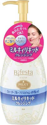 Mandom Bifesta Milky Liquid Cleansing 230ml  