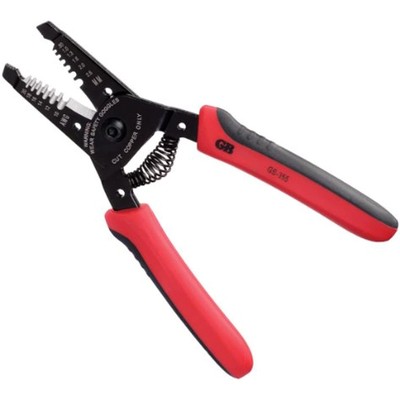 Gardner Bender GS-355 Electrical Wire Stripper Tool, Comfort Grip, Solid &