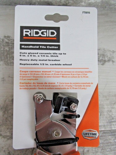 Ridgid Handheld Tile Cutter - FT6016 