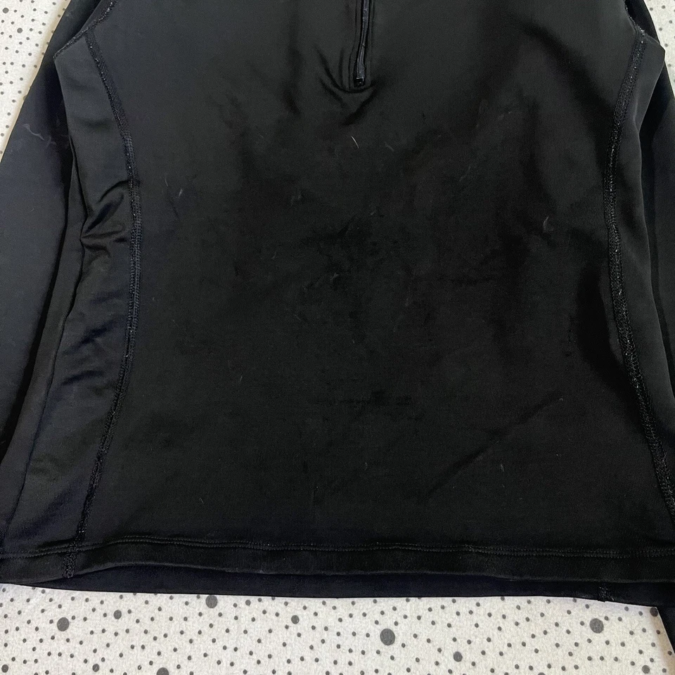 MUESTRA Chaqueta Oakley Cuarto Cremallera Para Mujer S Negra Golf Tenis Ropa de Calle Preppy Foto 3 de 4