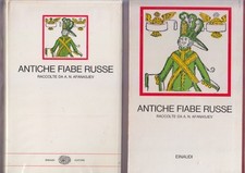 Afanasjev ANTICHE FIABE RUSSE einaudi millenni cofanetto